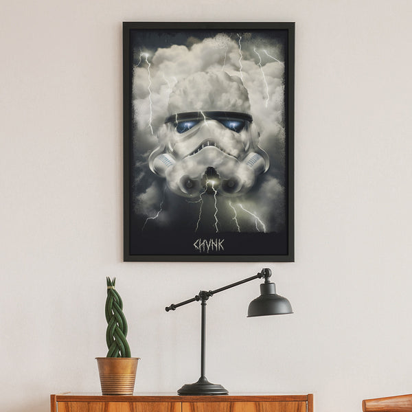 Trooper Storm Framed Print