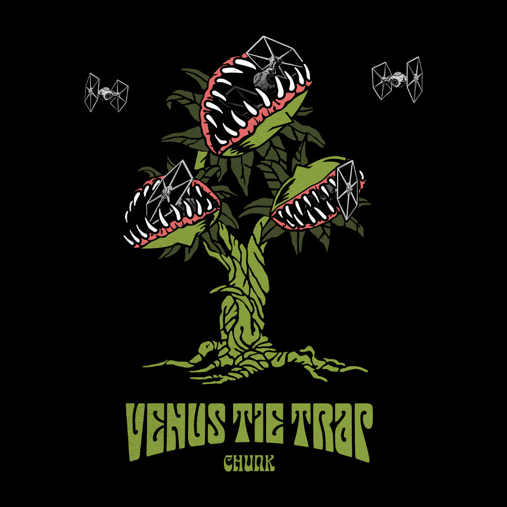 Venus Tie Trap Black T-Shirt