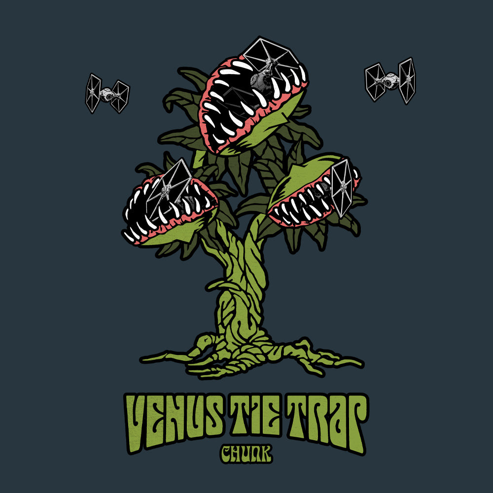 Venus Tie Trap Denim Blue T-Shirt