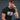 Samurai Surfer Black T-Shirt