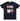 French navy Printed T-shirt Front