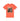 16-Bit Calligraphy Orange Kids T-Shirt