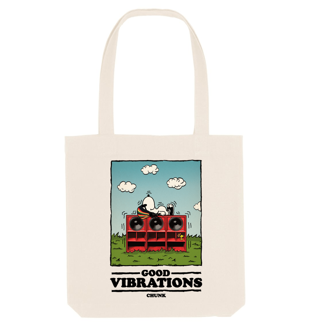 Natural Printed Bag