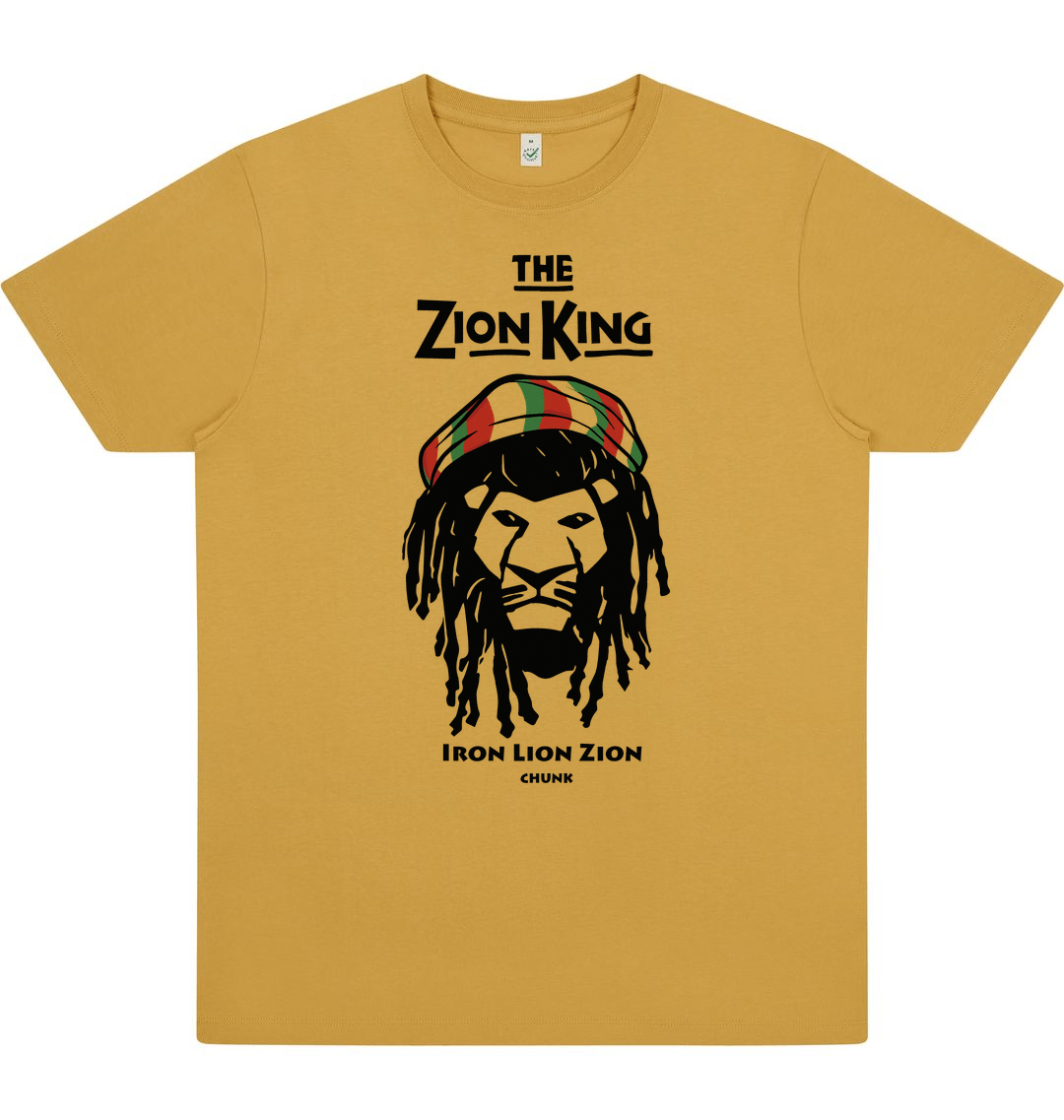 Faded Mustard Printed T-shirt