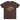 Brown Printed T-shirt Front