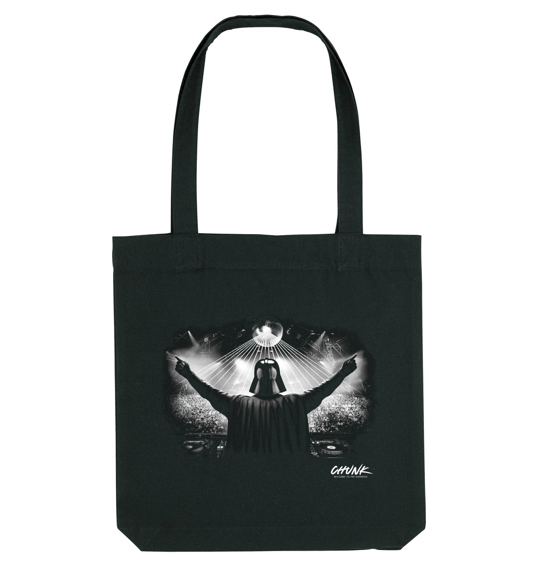Black Printed Bag