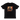 Black Printed T-shirt Front