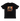 Black Printed T-shirt Front