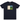 French navy Printed T-shirt Front