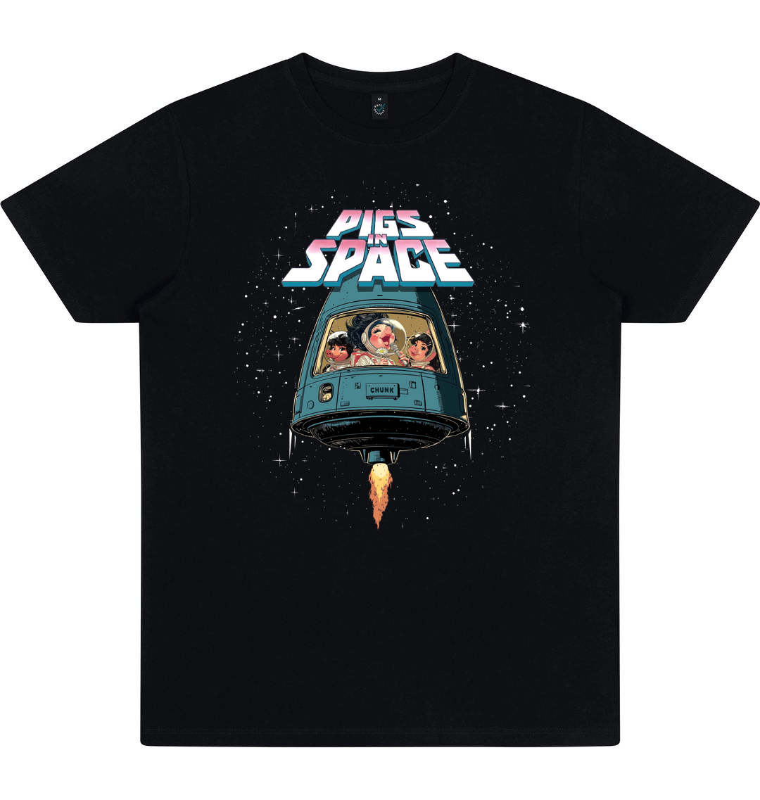 Black Printed T-shirt
