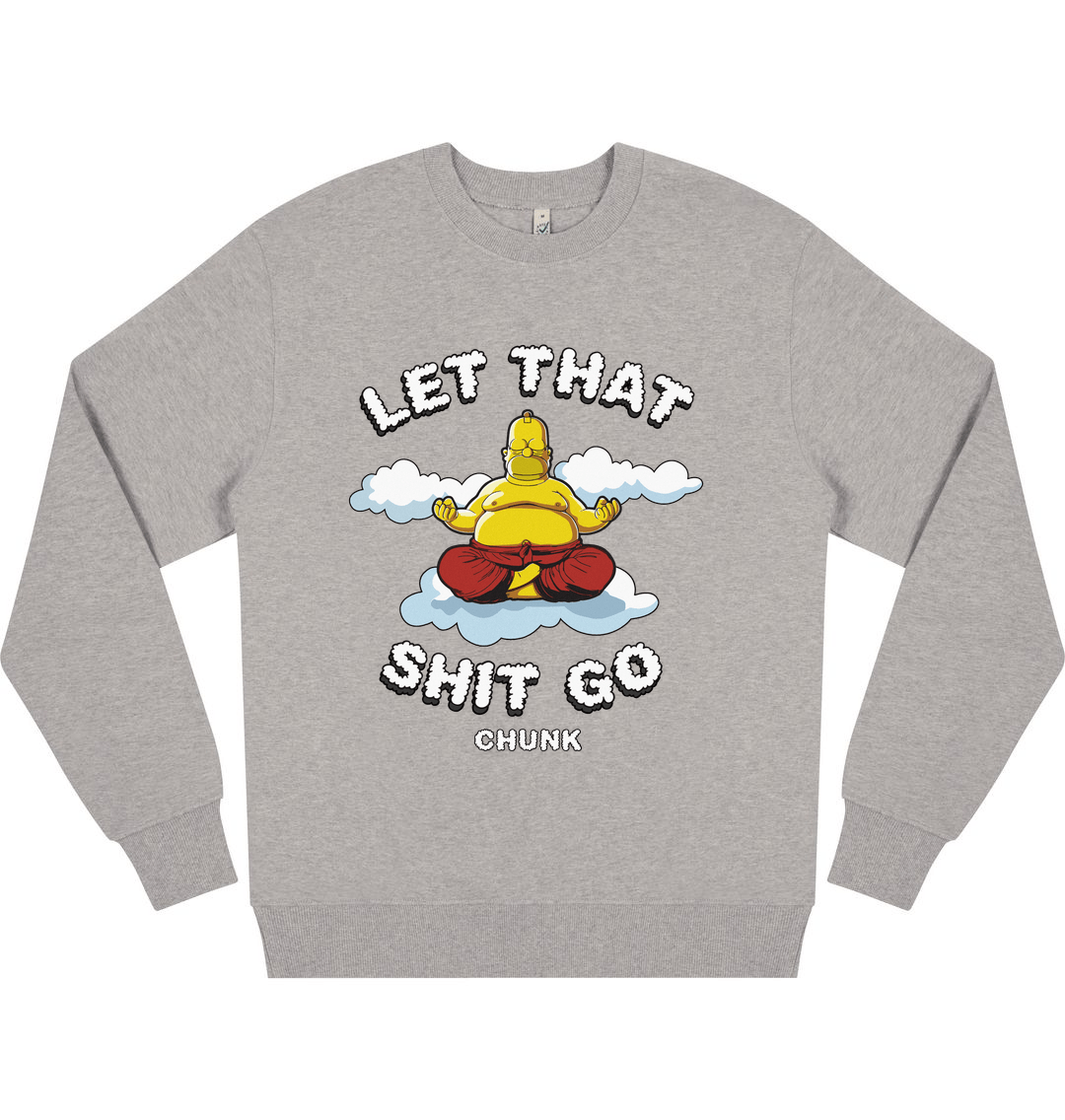 Light Heather Printed Sweater