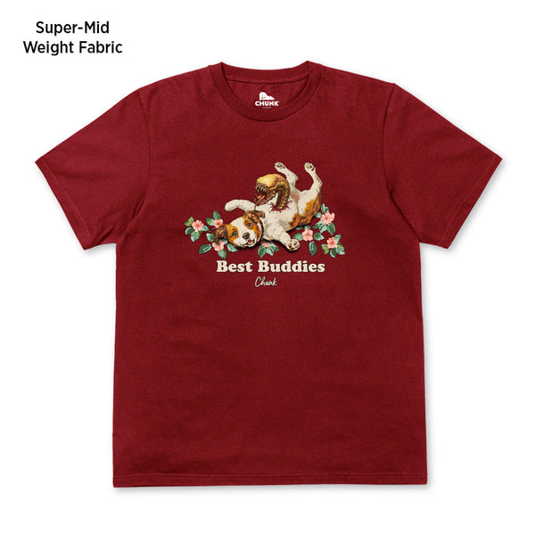 Best Buddies Cherry Red  T-Shirt