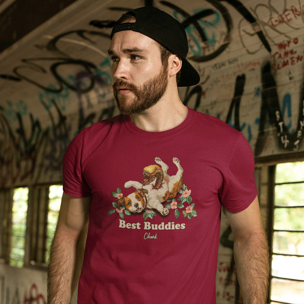 Best Buddies Cherry Red  T-Shirt