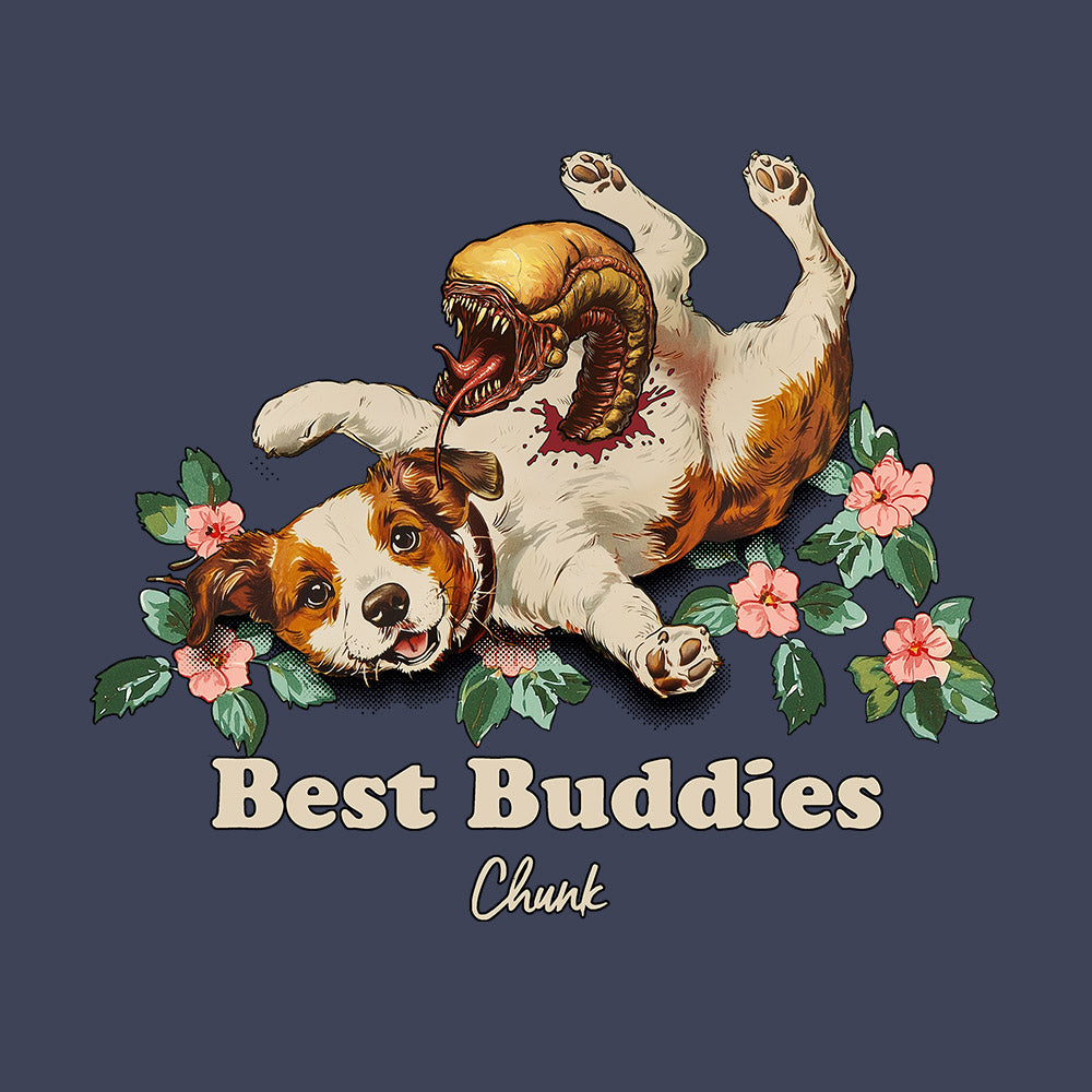 Best Buddies Faded Navy T-Shirt