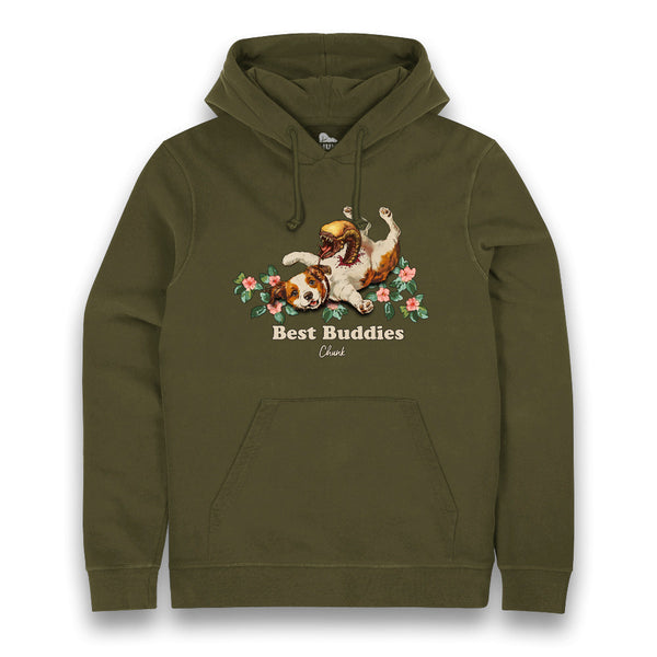 Best Buddies Forest Green Hoodie