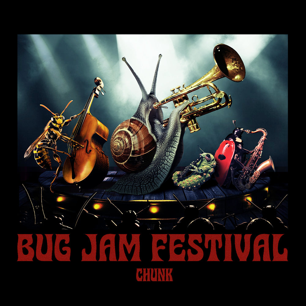 Bug Jam Festival Black T-Shirt