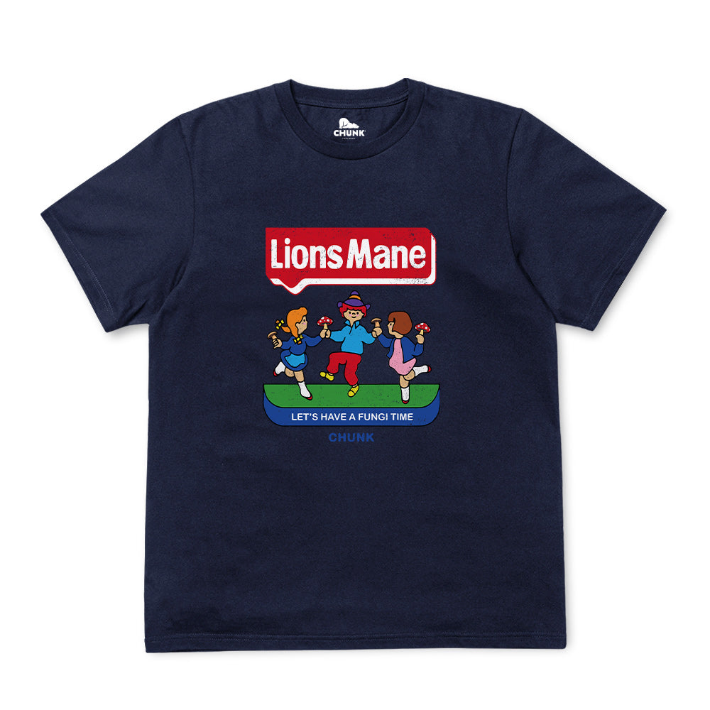 Fungi Time Navy T-Shirt