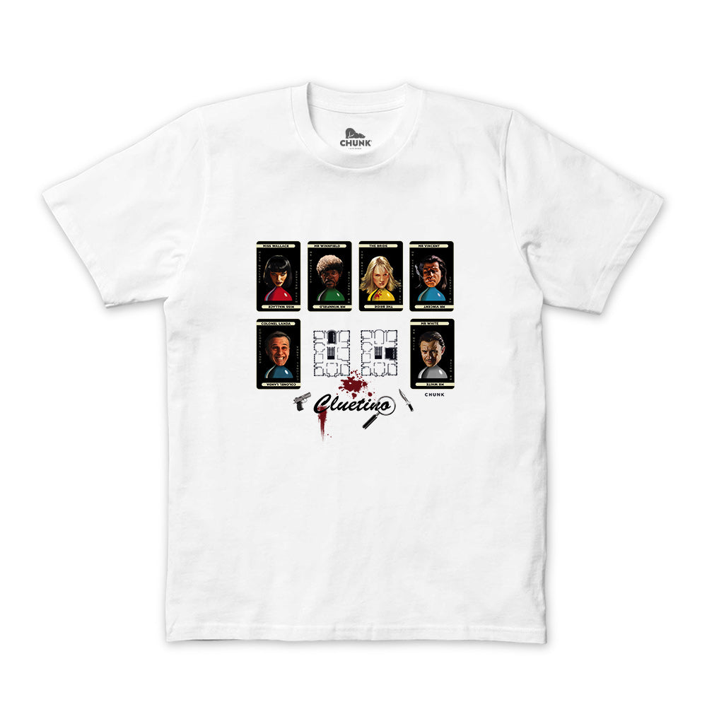 Cluetino White T-Shirt