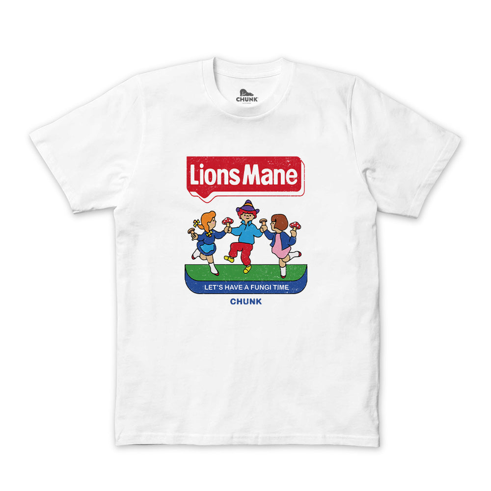 Fungi Time White T-Shirt