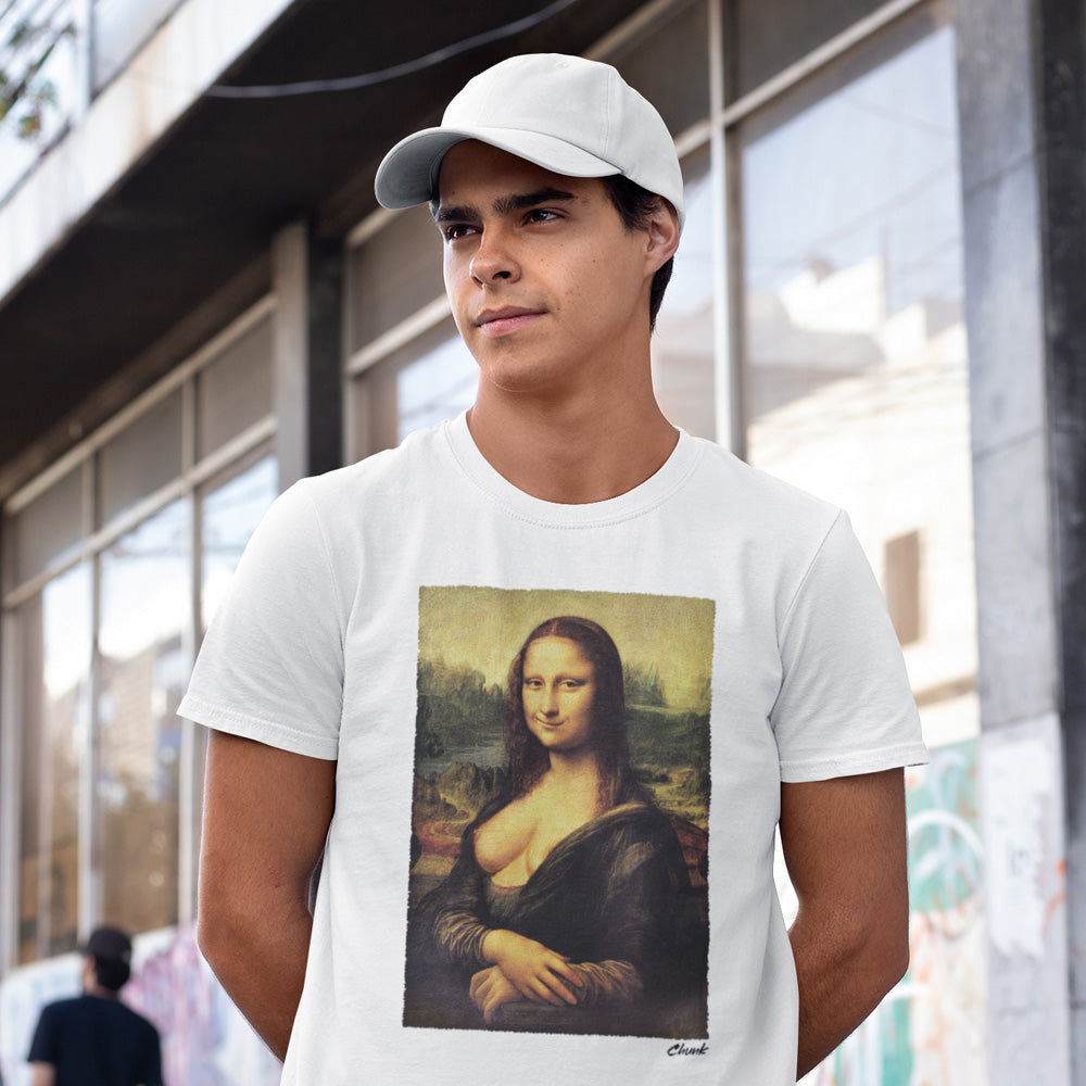 Cheeky Mona White T-Shirt