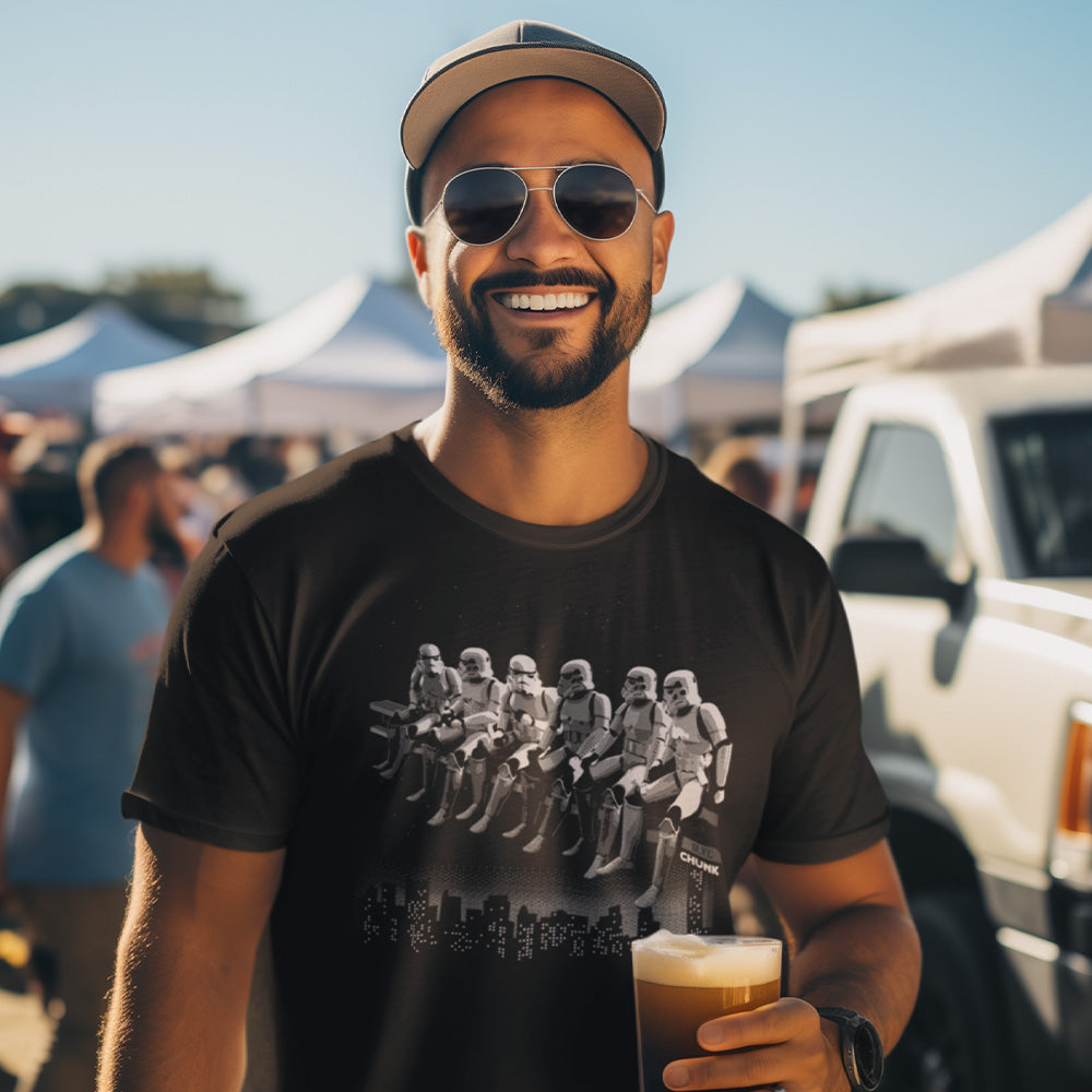 Construction Black T-Shirt