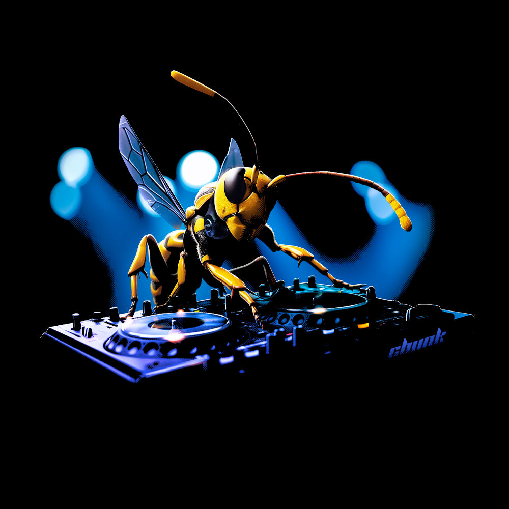 DJ Wasp Black Sweatshirt