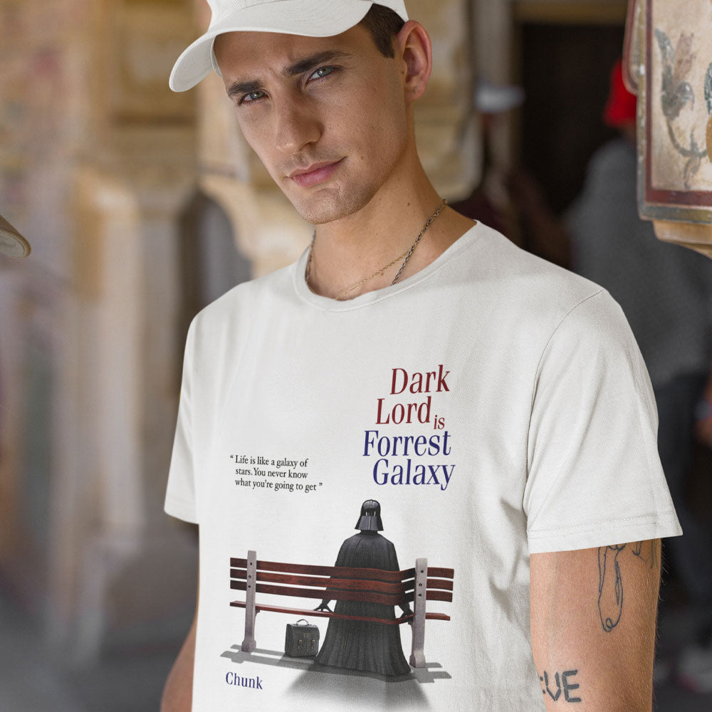 Dark Forrest White T-Shirt