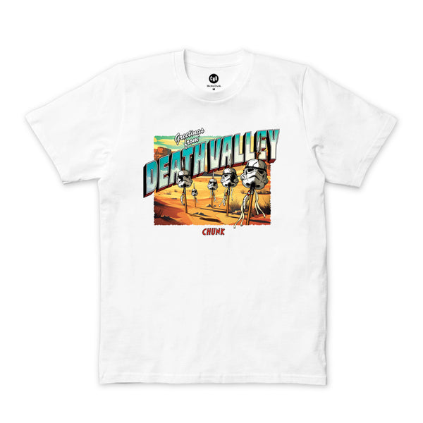 Death Valley White T-Shirt