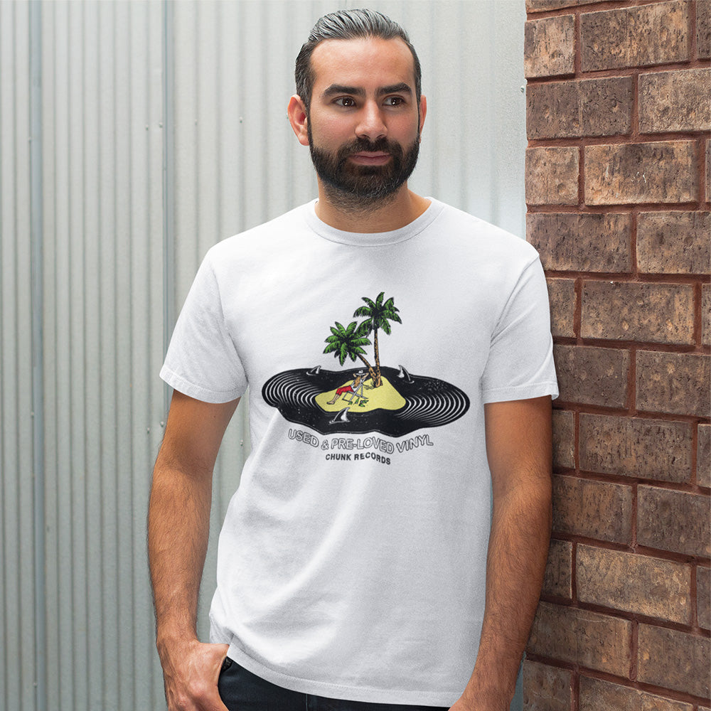 Desert Island Disc White T-Shirt