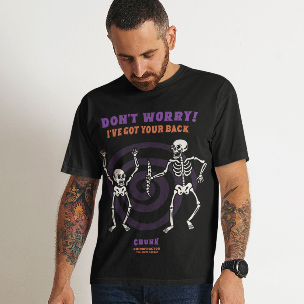 Don't Worry Black T-Shirt