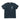 Dystopian Calligraphy Denim Blue T-Shirt