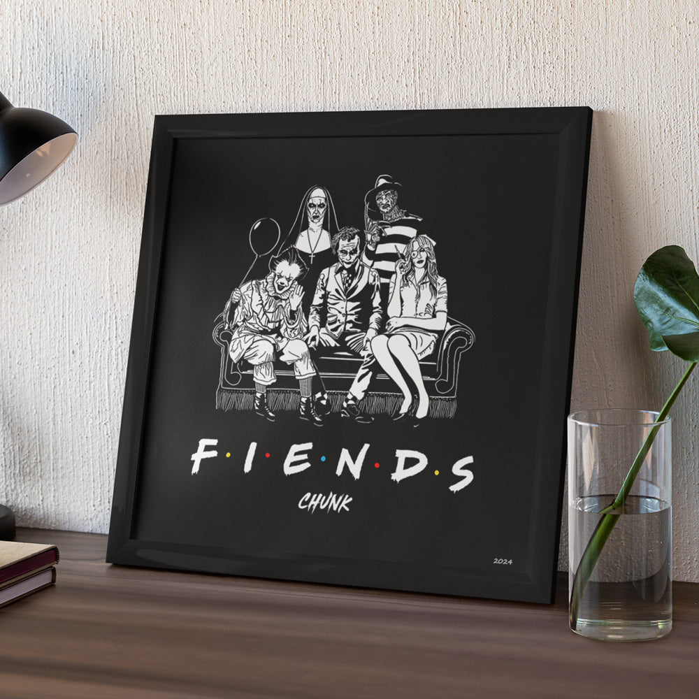 Fiends Framed Print