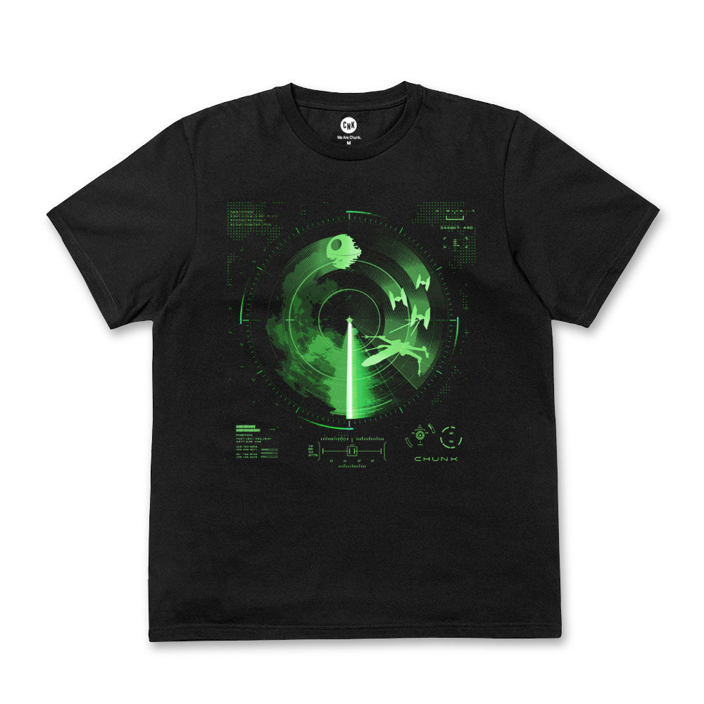 Galactic Radar Black T-Shirt