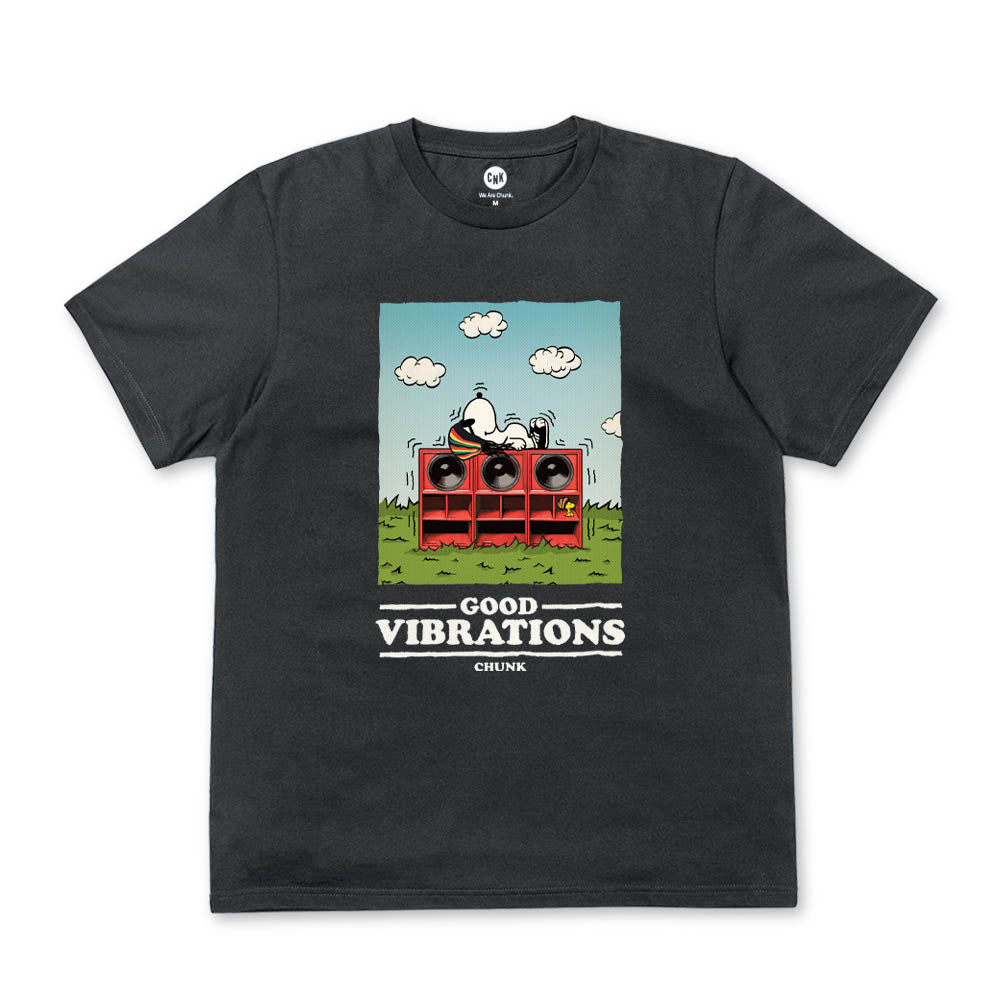 Good Vibrations Ink Grey T-Shirt