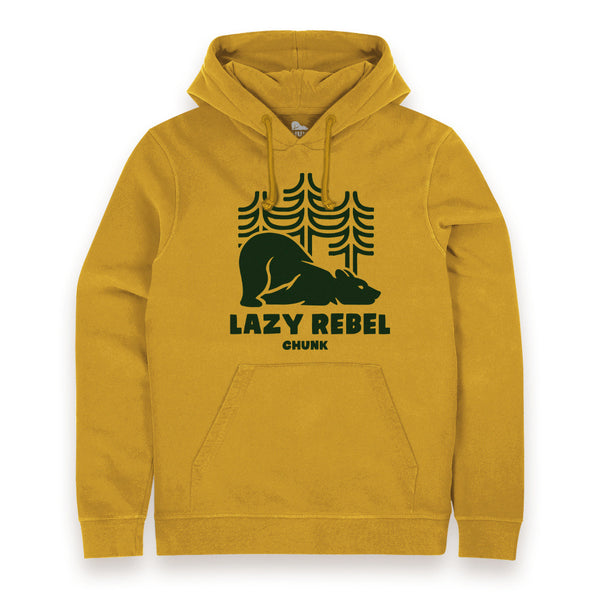 Lazy Rebel Faded Mustard Hoodie