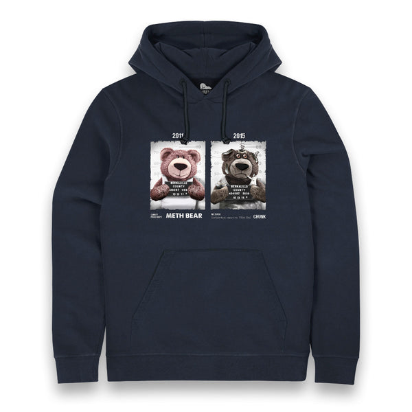 Meth Bear Navy Hoodie