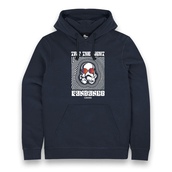 Psychedelic Trooper French Navy Hoodie