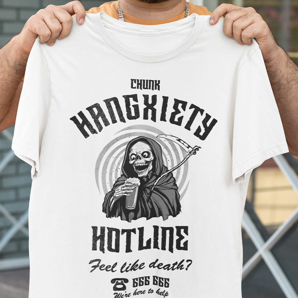Hangxiety White T-Shirt