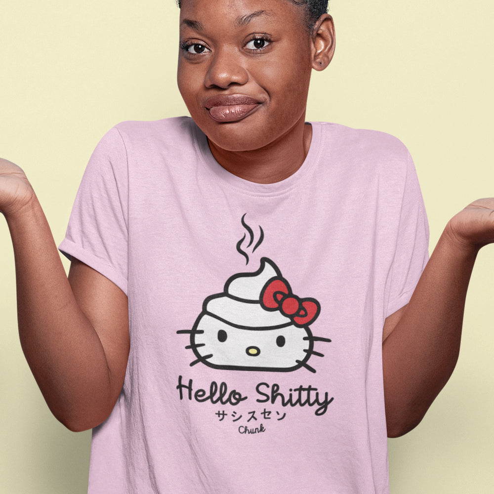 Hello Shitty Pink T-Shirt
