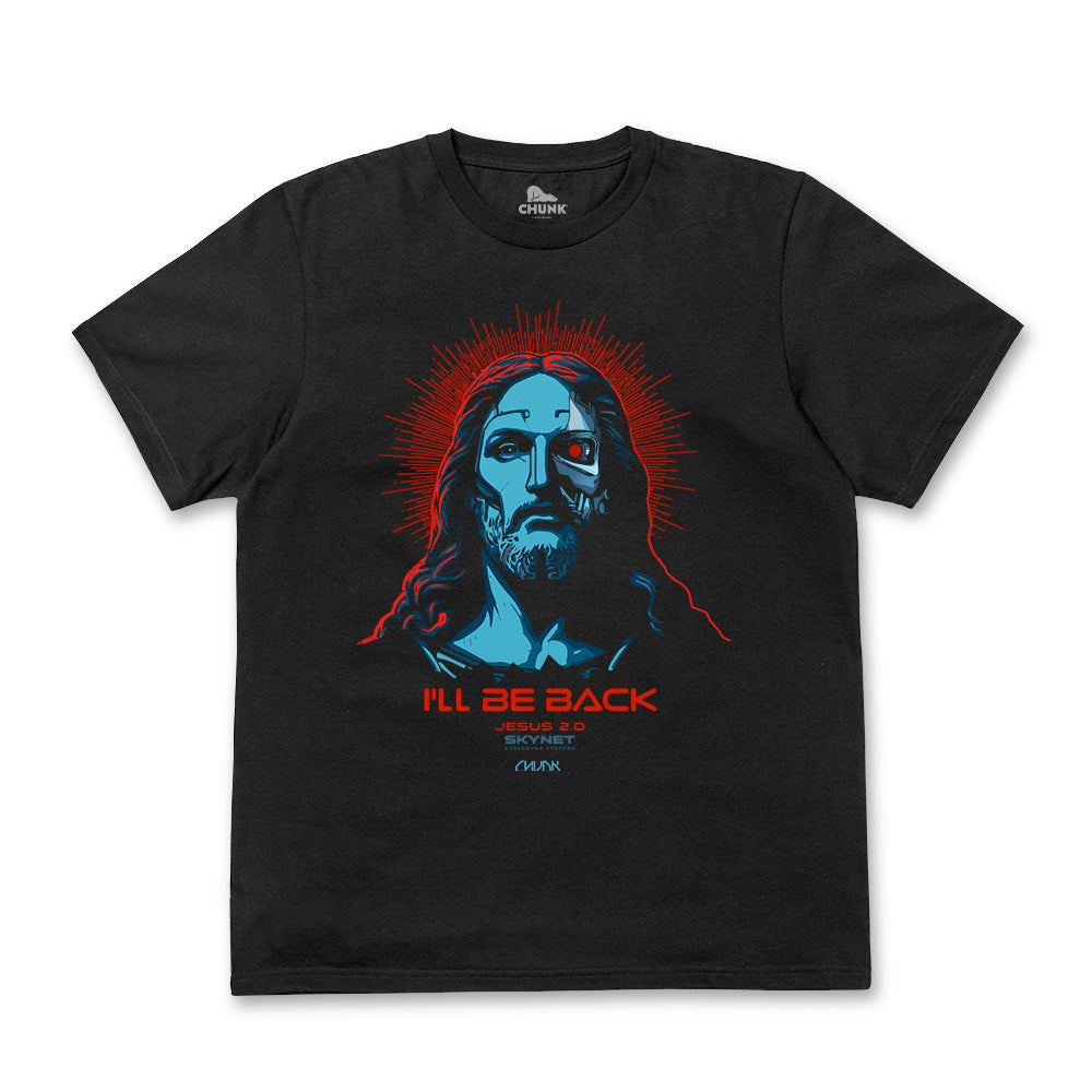 I'll Be Back Black T-Shirt
