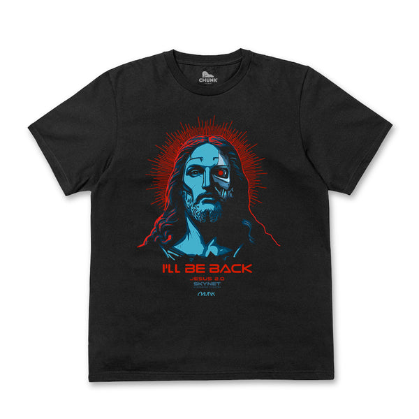 I'll Be Back Black T-Shirt