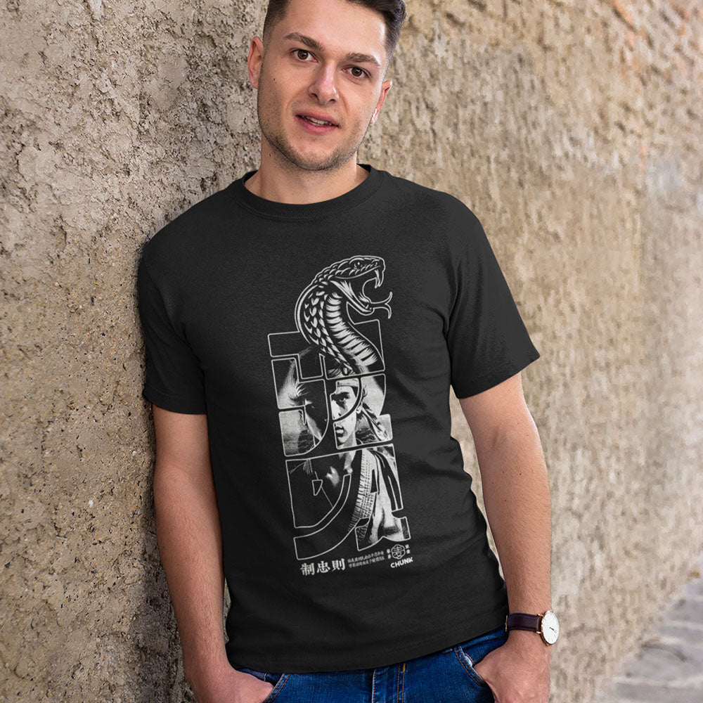 Karate Cobra Black T-Shirt