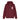 Kung Fu Calligraphy Burgundy Zip Up Hoodie