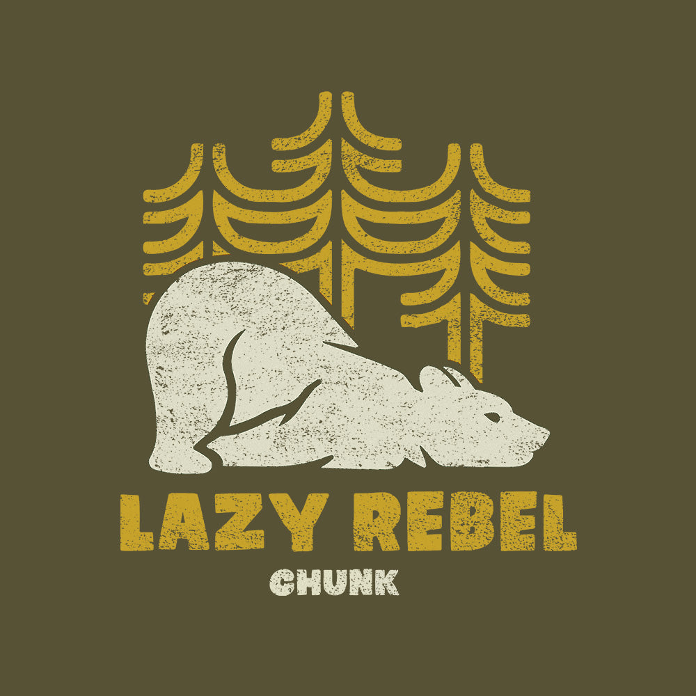 Lazy Rebel Faded Khaki T-Shirt