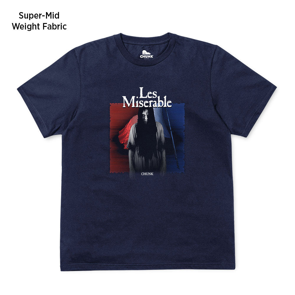 Les Miserable French Navy T-Shirt