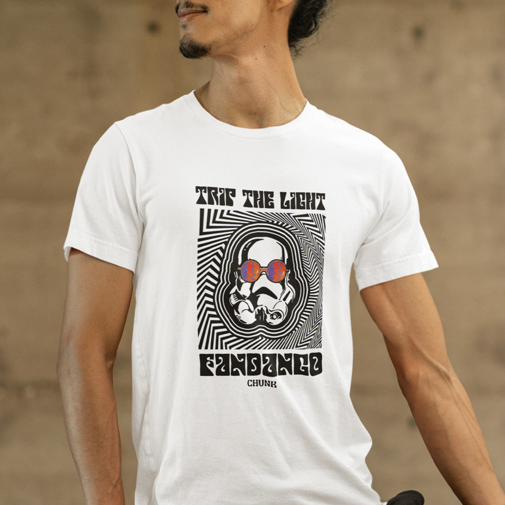 Psychedelic Trooper White T-Shirt