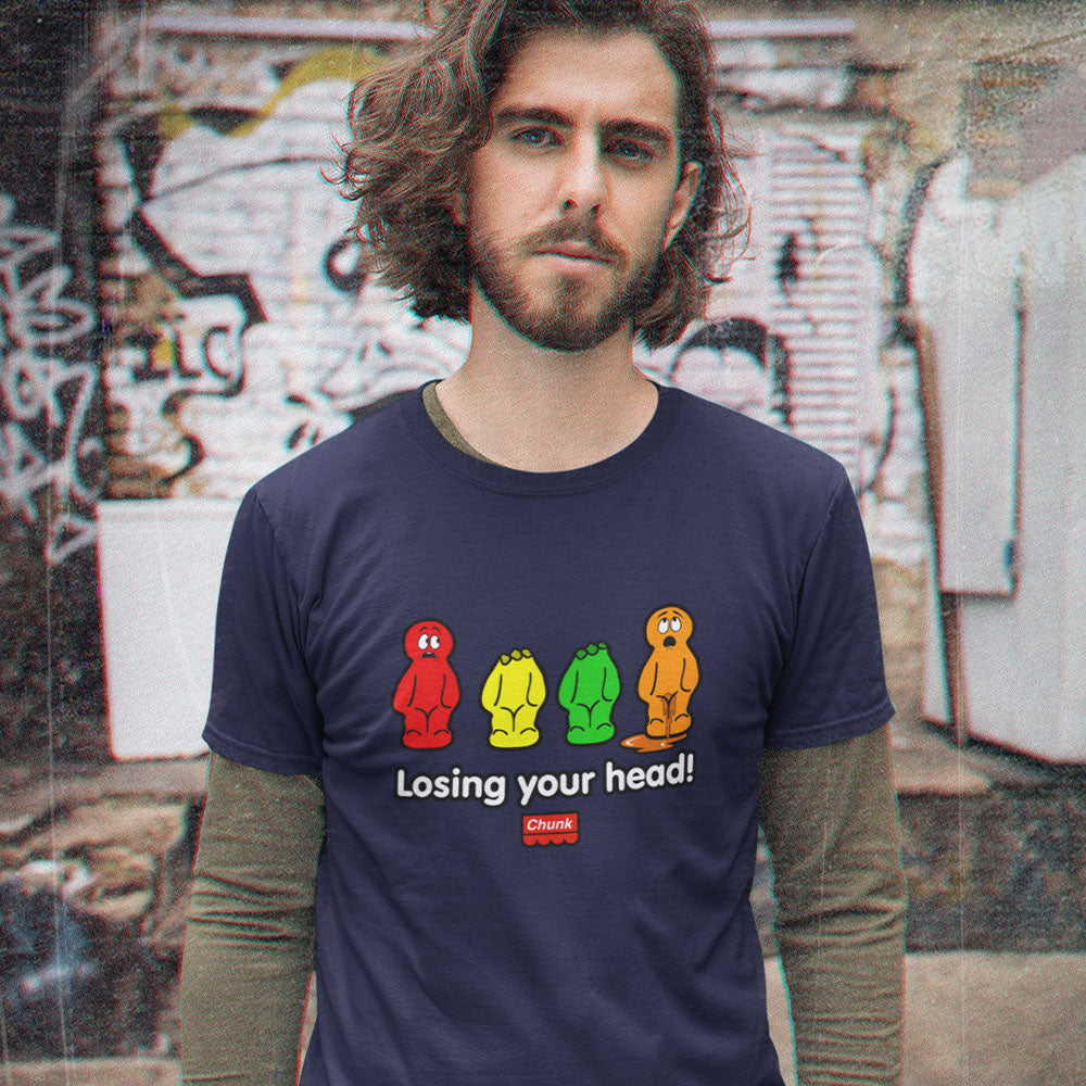 Losing Your Head French Navy T-Shirt