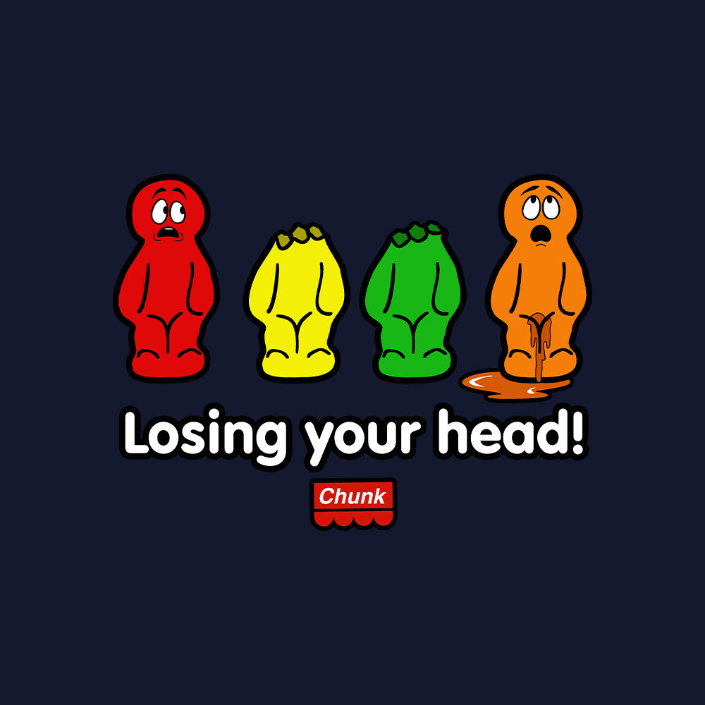 Losing Your Head French Navy T-Shirt