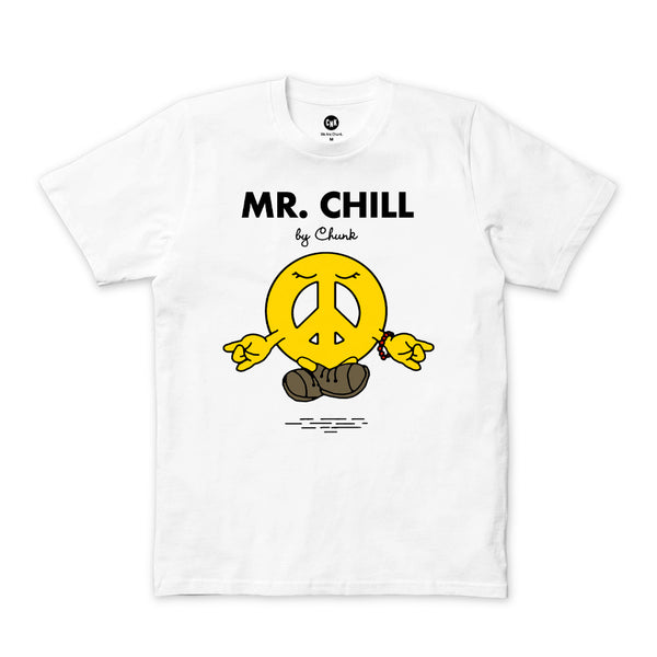 Mr. Chill White T-Shirt