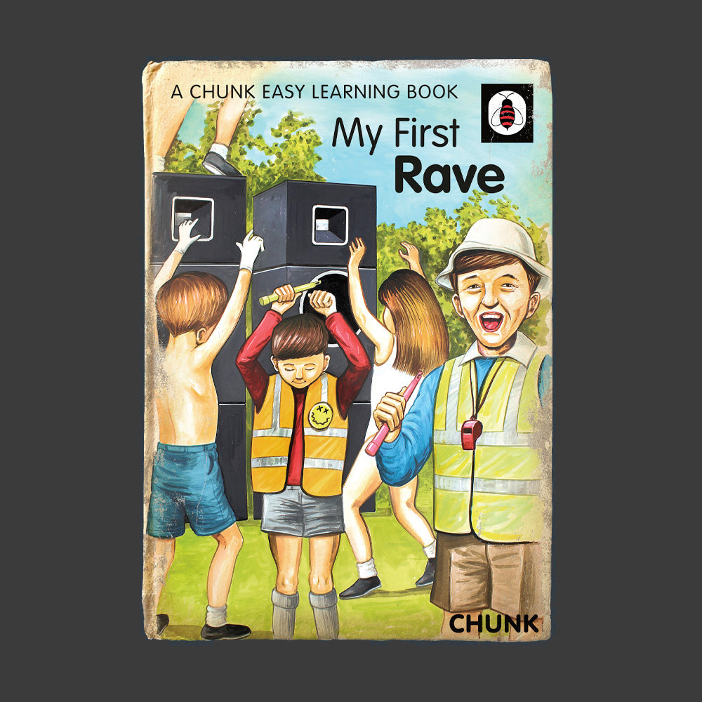 My First Rave Ink Grey T-Shirt – Chunk Clothing